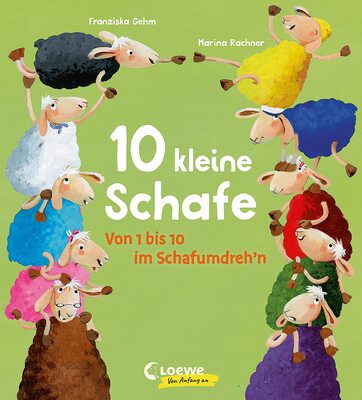 Alle Details zum Kinderbuch 10 kleine Schafe: Von 1 bis 10 im Schafumdreh´n - Spielerisches Erlernen von Farben und Zahlen für Kinder ab 2 Jahren und ähnlichen Büchern