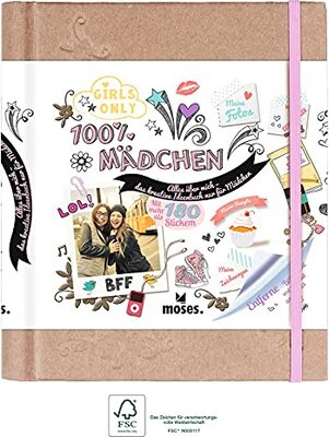 Alle Details zum Kinderbuch 100% Mädchen: Alles über mich - das kreative Ideenbuch nur für Mädchen und ähnlichen Büchern