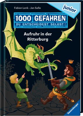 Alle Details zum Kinderbuch 1000 Gefahren junior - Aufruhr in der Ritterburg (Erstlesebuch mit "Entscheide selbst"-Prinzip für Kinder ab 7 Jahren) und ähnlichen Büchern