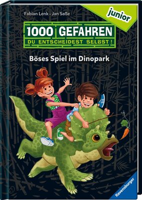 Alle Details zum Kinderbuch 1000 Gefahren junior - Böses Spiel im Dinopark (Erstlesebuch mit "Entscheide selbst"-Prinzip für Kinder ab 7 Jahren) und ähnlichen Büchern