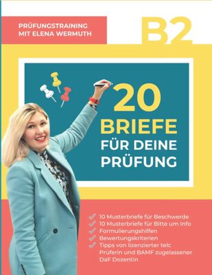 Alle Details zum Kinderbuch 20 Briefe für Deine Prüfung: Prüfungstraining mit Elena Wermuth und ähnlichen Büchern