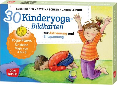 30 Kinderyoga-Bildkarten zur Aktivierung und Entspannung: Yoga-Flows für kleine Yogis von 4 bis 8. 30 Bildkarten mit beliebten Asanas, die Yoga für ... und innere Balance. 30 Ideen auf Bildkarten) bei Amazon bestellen