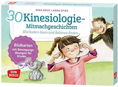 Alle Details zum Kinderbuch 30 Kinesiologie-Mitmachgeschichten. Blockaden lösen und Balance finden: Bildkarten mit Bewegungsübungen für Kinder. Ein Dschungelabenteuer für das ... und innere Balance. 30 Ideen auf Bildkarten) und ähnlichen Büchern