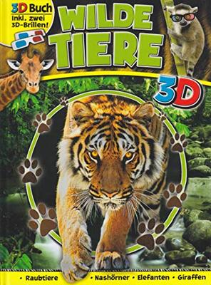 3D Wilde Tiere: Raubtiere, Nashörner, Elefanten, Giraffen. Inkl. 2 3D-Brillen bei Amazon bestellen