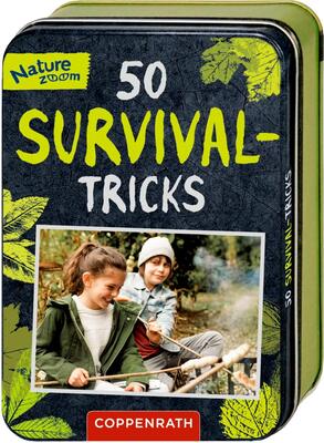 Alle Details zum Kinderbuch 50 Survival-Tricks (Nature Zoom) und ähnlichen Büchern
