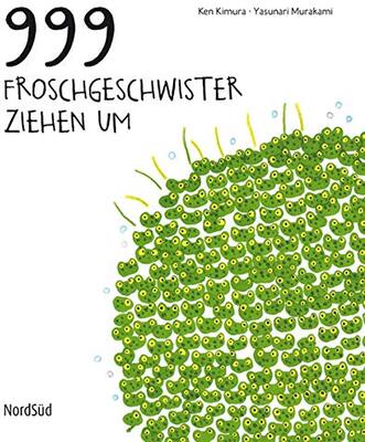 Alle Details zum Kinderbuch 999 Froschgeschwister ziehen um: Nominiert für den Deutschen Jugendliteraturpreis 2012, Kategorie Bilderbuch und ähnlichen Büchern