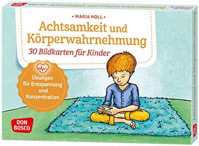 Alle Details zum Kinderbuch Achtsamkeit und Körperwahrnehmung. 30 Bildkarten für Kinder: Übungen für Entspannung und Konzentration. Stress abbauen & innere Ruhe fördern bei ... und innere Balance. 30 Ideen auf Bildkarten) und ähnlichen Büchern