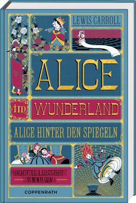 Alle Details zum Kinderbuch Alice im Wunderland: Alice hinter den Spiegeln (Klassiker MinaLima) und ähnlichen Büchern