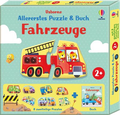 Alle Details zum Kinderbuch Allererstes Puzzle & Buch: Fahrzeuge: Set aus acht 2-teiligen Puzzles und Begleitbuch – ab 2 Jahren (Allererstes-Puzzle-und-Buch-Reihe) und ähnlichen Büchern