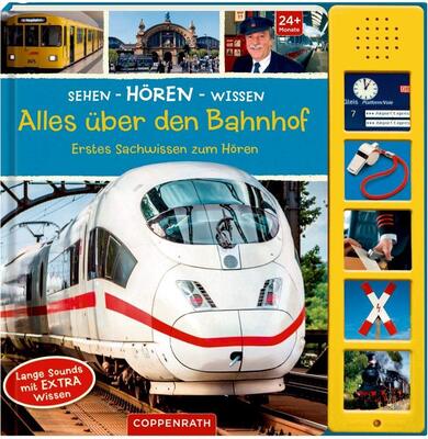 Alle Details zum Kinderbuch Alles über den Bahnhof: Erstes Sachwissen zum Hören: Erstes Sachwissen zum Hören. Lange Sounds mit Extra Wissen (Sehen – Hören – Wissen) und ähnlichen Büchern