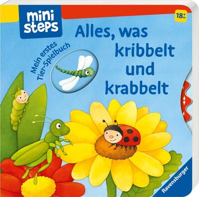 Alle Details zum Kinderbuch ministeps: Alles, was kribbelt und krabbelt: Mein erstes Tier-Spielbuch. Ab 18 Monaten. (ministeps Bücher) und ähnlichen Büchern