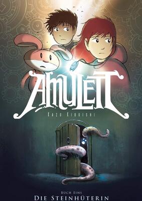 Alle Details zum Kinderbuch Amulett #1: Die Steinhüterin: Graphic Novel - ausgezeichnet mit dem Lesekompass 2021, vom internationalen literaturfestival berlin ausgezeichnet als Außergewöhnliches Buch 2022 und ähnlichen Büchern