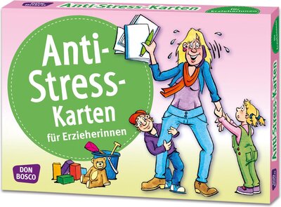 Alle Details zum Kinderbuch Anti-Stress-Karten für Erzieherinnen: Inspirationskarten und ähnlichen Büchern