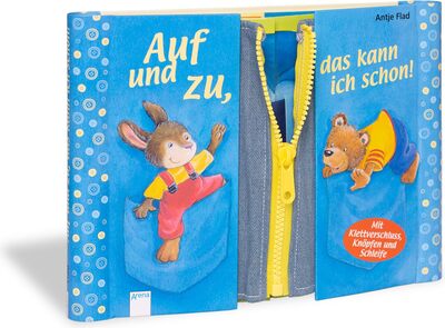 Alle Details zum Kinderbuch Auf und zu, das kann ich schon!: Mit Klettverschluss, Knöpfen und Schleife für Kinder ab 3 Jahren und ähnlichen Büchern