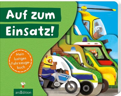 Auf zum Einsatz!: Mein lustiges Fahrzeugebuch | Tierisch lustige Fahrzeugszenen für Kinder ab 18 Monaten bei Amazon bestellen