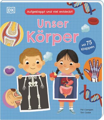 Alle Details zum Kinderbuch Aufgeklappt und viel entdeckt! Unser Körper: Was passiert in unserem Körper? Ein Pappbilderbuch mit 75 Klappen. Für Kinder ab 3 Jahren und ähnlichen Büchern