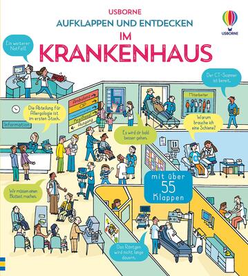 Alle Details zum Kinderbuch Aufklappen und Entdecken: Im Krankenhaus (Aufklappen-und-Entdecken-Reihe) und ähnlichen Büchern