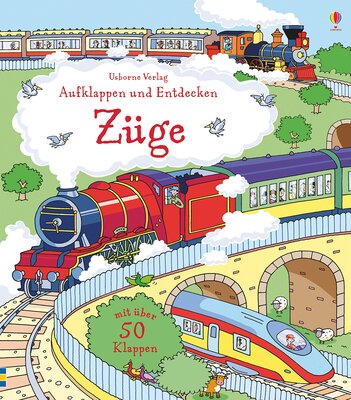 Alle Details zum Kinderbuch Aufklappen und Entdecken: Züge (Aufklappen-und-Entdecken-Reihe) und ähnlichen Büchern