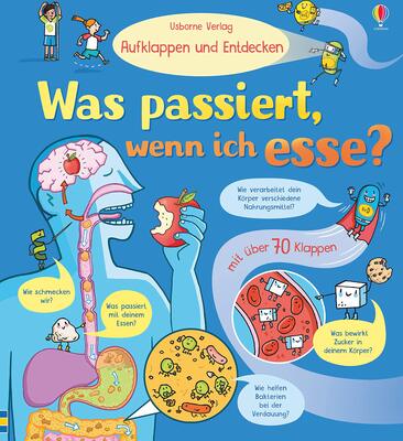 Alle Details zum Kinderbuch Aufklappen und Entdecken: Was passiert, wenn ich esse?: mit über 80 Klappen (Aufklappen-und-Entdecken-Reihe) und ähnlichen Büchern