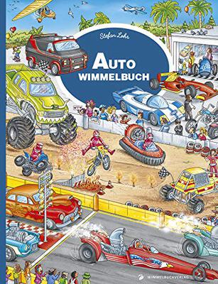 Alle Details zum Kinderbuch Auto Wimmelbuch: Rasant illustriert und hochwertig. Kinderbücher ab 3 Jahre (Bilderbuch ab 2-4) und ähnlichen Büchern