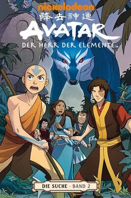 Alle Details zum Kinderbuch Avatar: Der Herr der Elemente - Die Suche, Band 2 und ähnlichen Büchern