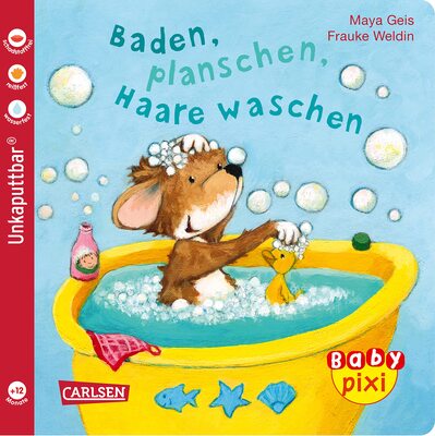 Alle Details zum Kinderbuch Baby Pixi 62: Baden, planschen, Haare waschen und ähnlichen Büchern