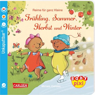 Alle Details zum Kinderbuch Baby Pixi (unkaputtbar) 100: Reime für ganz Kleine: Frühling, Sommer, Herbst und Winter: Ein Baby-Buch mit Reimen ab 9 Monaten (100) und ähnlichen Büchern