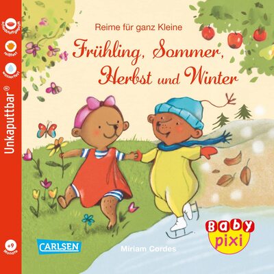 Alle Details zum Kinderbuch Baby Pixi (unkaputtbar) 100: VE 5 Reime für ganz Kleine: Frühling, Sommer, Herbst und Winter (5 Exemplare): Ein Baby-Buch mit Reimen ab 9 Monaten (100) und ähnlichen Büchern