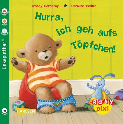 Alle Details zum Kinderbuch Baby Pixi (unkaputtbar) 15: Hurra, ich geh aufs Töpfchen! (15) und ähnlichen Büchern