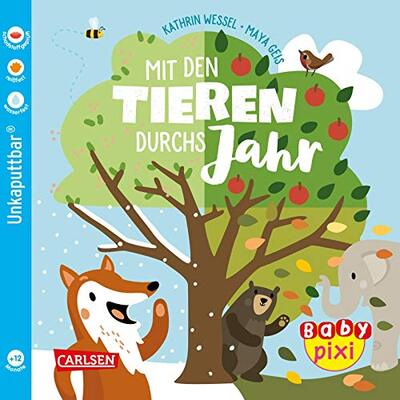 Alle Details zum Kinderbuch Baby Pixi (unkaputtbar) 92: Mit den Tieren durchs Jahr (92) und ähnlichen Büchern