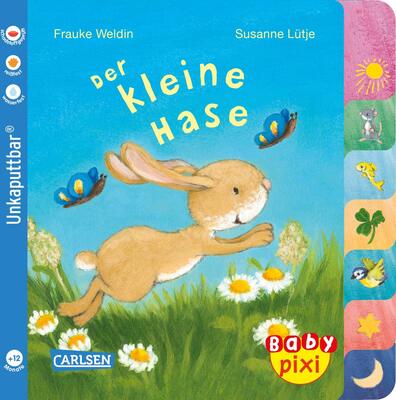 Alle Details zum Kinderbuch Baby Pixi (unkaputtbar) 97: Der kleine Hase: Ein Baby-Buch mit farbigem Register ab 1 Jahr (97) und ähnlichen Büchern