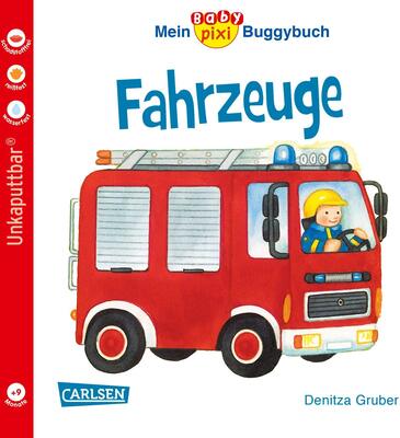 Alle Details zum Kinderbuch Baby Pixi (unkaputtbar) 43: Mein Baby-Pixi Buggybuch: Fahrzeuge: Ein Buggybuch für Kinder ab 1 Jahr (43) und ähnlichen Büchern