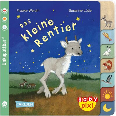 Alle Details zum Kinderbuch Baby Pixi (unkaputtbar) 122: Das kleine Rentier: Ein Baby-Buch mit farbigem Register ab 1 Jahr (122) und ähnlichen Büchern