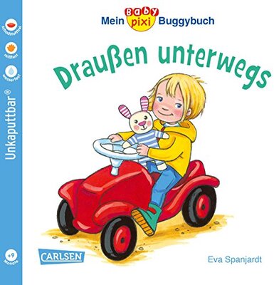 Alle Details zum Kinderbuch Baby Pixi (unkaputtbar) 66: Mein Baby-Pixi-Buggybuch: Draußen unterwegs (66) und ähnlichen Büchern