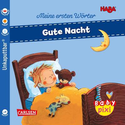 Alle Details zum Kinderbuch Baby Pixi (unkaputtbar) 88: HABA Erste Wörter: Gute Nacht (88) und ähnlichen Büchern