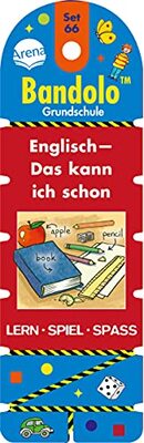 Bandolo Set 66. Englisch – Das kann ich schon: Lernspiel mit Lösungskontrolle für Vorschule und Grundschule bei Amazon bestellen
