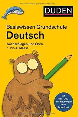 Basiswissen Grundschule – Deutsch 1. bis 4. Klasse: Mit Zusatzübungen zum Download. (Duden - Basiswissen Grundschule) bei Amazon bestellen