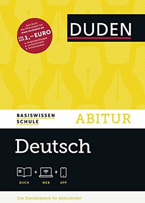 Alle Details zum Kinderbuch Basiswissen Schule – Deutsch Abitur: Das Standardwerk für die Oberstufe und ähnlichen Büchern