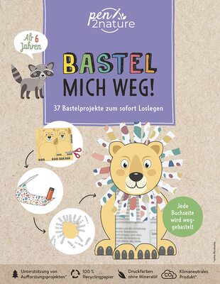 Alle Details zum Kinderbuch Bastel mich weg! Nachhaltiges Bastelbuch für Kinder ab 6 Jahren: 37 Bastelprojekte zum sofort Loslegen. Umweltfreundliches Kinderbuch zum Verbasteln (pen2nature kids) und ähnlichen Büchern