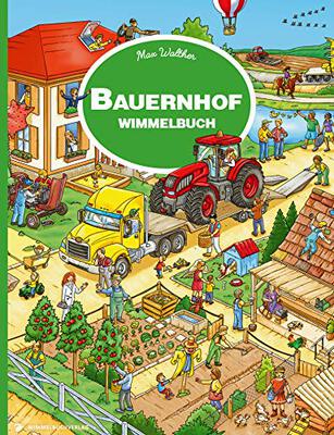 Alle Details zum Kinderbuch Bauernhof Wimmelbuch: Kinderbücher ab 2 Jahre: Kinderbücher ab 3 Jahre - Bilderbuch und ähnlichen Büchern