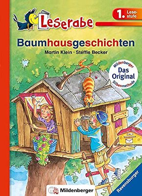 Alle Details zum Kinderbuch Baumhausgeschichten - Leserabe 1. Klasse - Erstlesebuch für Kinder ab 6 Jahren (Leserabe mit Mildenberger Silbenmethode) und ähnlichen Büchern