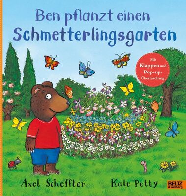 Alle Details zum Kinderbuch Ben pflanzt einen Schmetterlingsgarten: Bilderbuch mit Klappen und einer Pop-up-Überraschung und ähnlichen Büchern