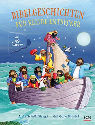 Alle Details zum Kinderbuch Bibelgeschichten für kleine Entdecker: Mit 49 Klappen (Bilderbücher für 3- bis 6-Jährige) und ähnlichen Büchern