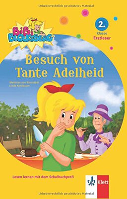 Alle Details zum Kinderbuch Bibi Blocksberg, Besuch von Tante Adelheid: 2. Klasse (Erstleser) und ähnlichen Büchern