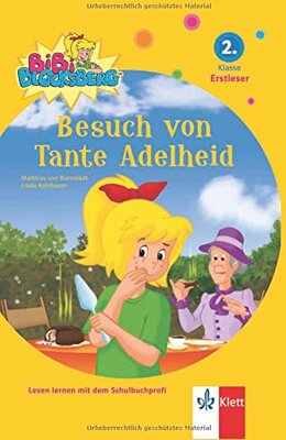 Alle Details zum Kinderbuch Bibi Blocksberg, Besuch von Tante Adelheid: 2. Klasse (Erstleser) und ähnlichen Büchern