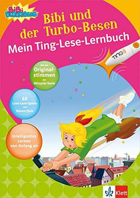 Alle Details zum Kinderbuch Bibi BLocksberg - Bibi und der Turbo-Besen - Mein TING-Lese-Lernbuch: Mein Ting-Lese-Lernbuch. Lesen lernen ab 5 Jahren und ähnlichen Büchern
