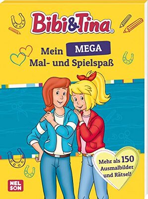 Alle Details zum Kinderbuch Bibi und Tina: Mein MEGA Mal- und Spielspaß (Bibi & Tina) und ähnlichen Büchern
