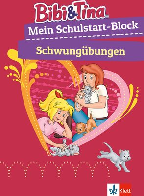 Alle Details zum Kinderbuch Bibi & Tina Mein Schulstart-Block Schwungübungen: Vorschule, ab 5 Jahren (Bibi und Tina) und ähnlichen Büchern
