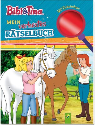 Alle Details zum Kinderbuch Bibi & Tina Mein verhextes Rätselbuch. Mit Geheimlupe zum eigenständigen Lösen: Pferdestarke Rätselaufgaben für Bibi & Tina Fans ab 6 Jahren. Perfekt für die Grundschule und ähnlichen Büchern