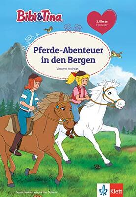 Alle Details zum Kinderbuch Bibi & Tina: Pferde-Abenteuer in den Bergen. Erstleser 2. Klasse, ab 7 Jahren (Lesen lernen mit Bibi und Tina) und ähnlichen Büchern